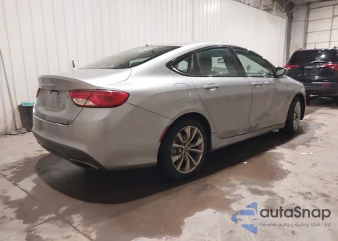 2015 Chrysler 200 S z USA, uszkodzony, nr VIN 1C3CCCBB4FN614344